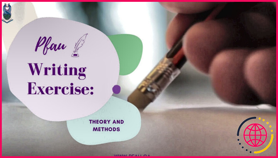 Qu'est-ce qu'une théorie de l'écriture ?
