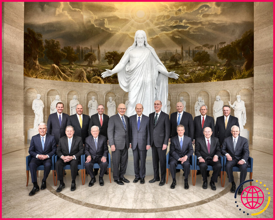 Qui est le président des 12 apôtres lds ?
