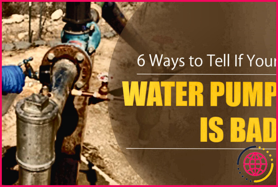 Comment savoir si votre pompe de puits est en panne ?
