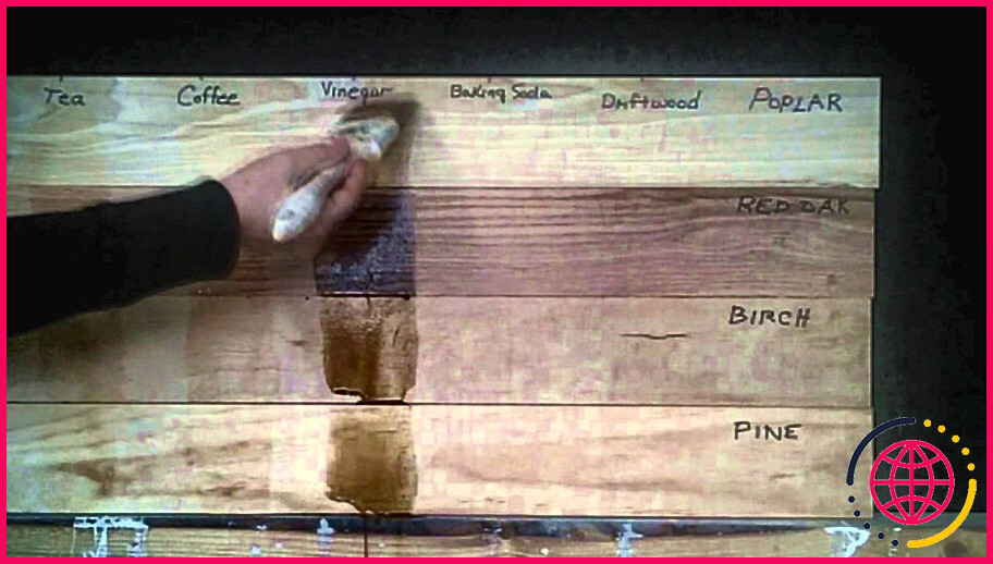 Comment utiliser le bicarbonate de soude pour altérer le bois ?
