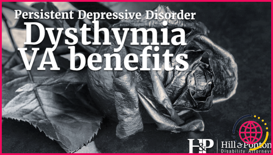 La dysthymie est-elle un handicap ?
