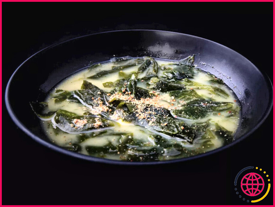La soupe aux algues est-elle bonne pour la grossesse ?
