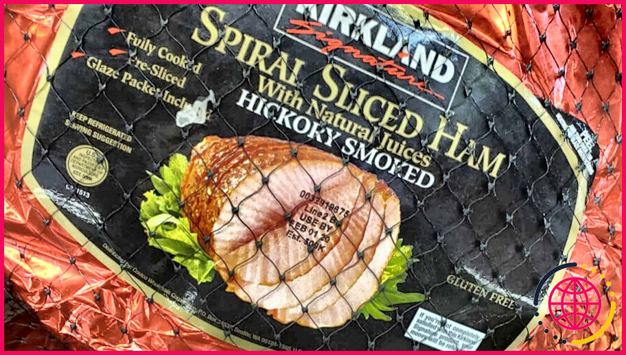 Le jambon en spirale kirkland est-il sans gluten ?
