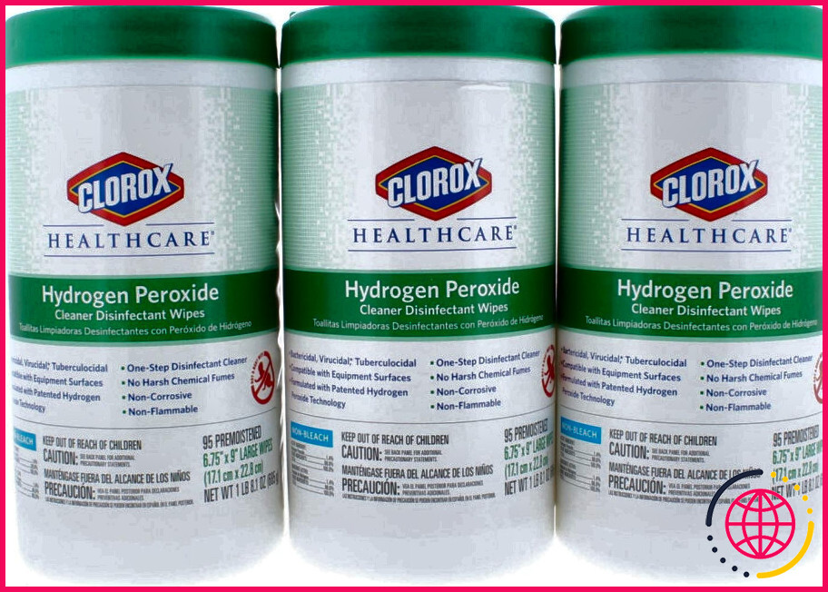 Le peroxyde d'hydrogène est-il un désinfectant ?

