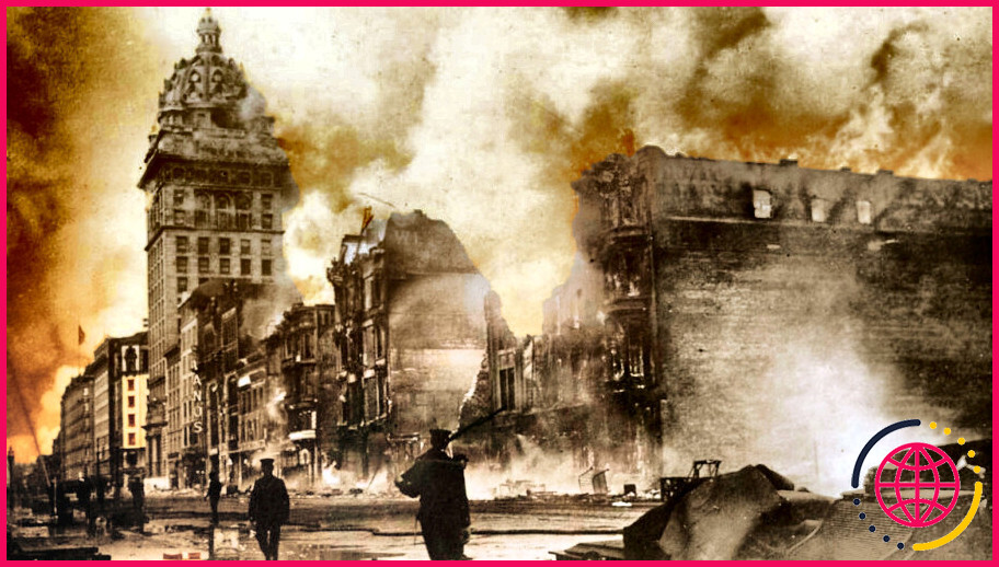 Quelle est la cause du tremblement de terre de san francisco 1906 ?

