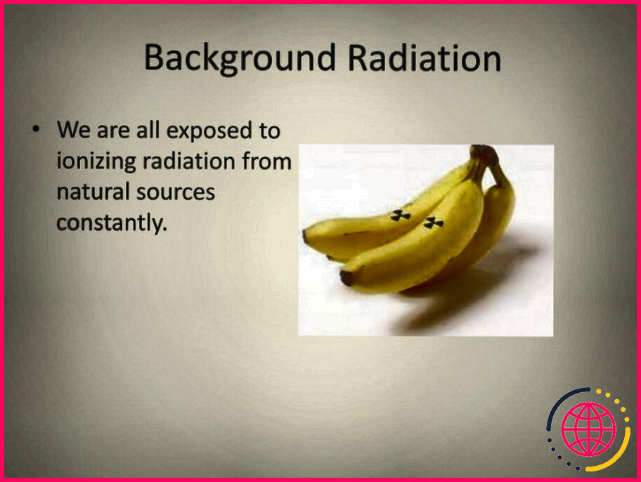 Quelles sont les sources naturelles de rayonnements ionisants ?

