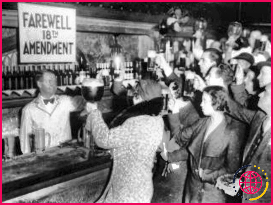 Qu'est-ce qui a provoqué la prohibition ?
