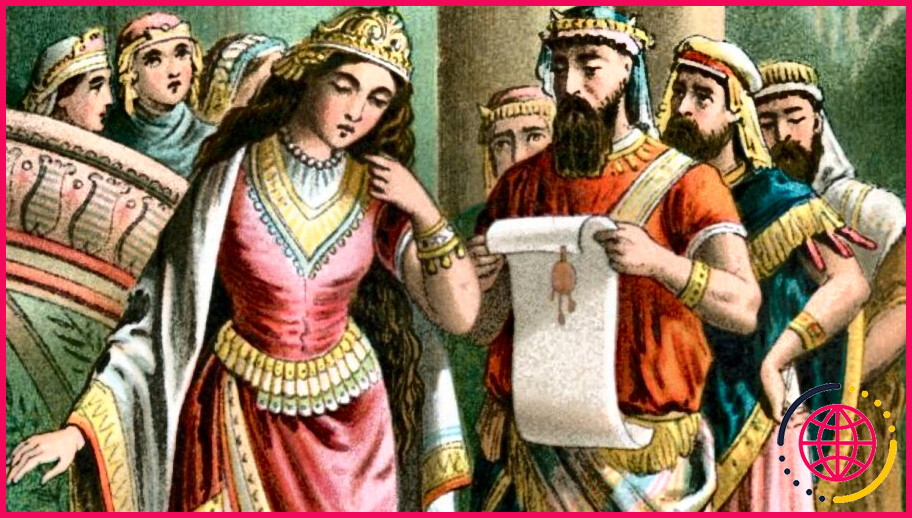 Qui était la reine vashti dans la bible ?
