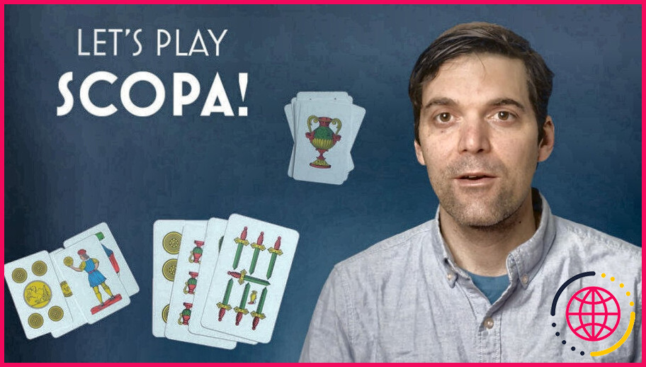 Comment jouer à la scopa avec un jeu de cartes normal ?
