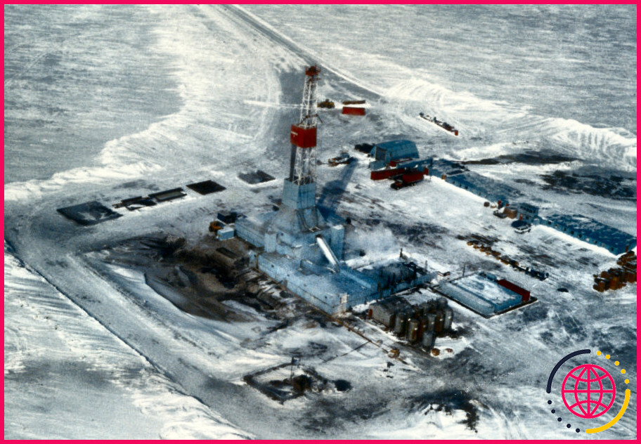 Où le pétrole est-il foré en alaska ?
