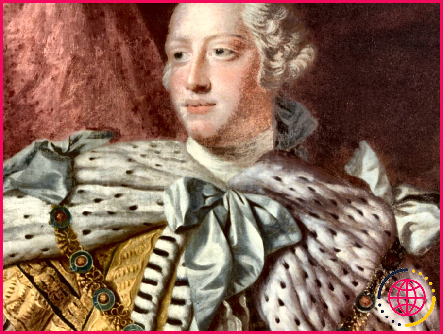 Quel âge avait le roi george iii pendant la guerre d'indépendance ?
