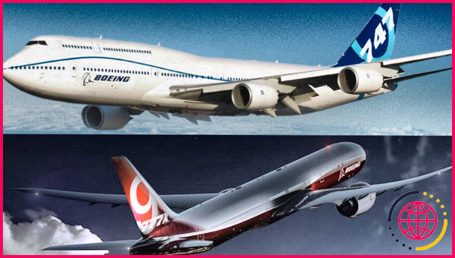 Un 777 ou un 747 est-il plus grand ?
