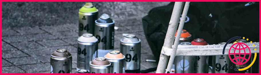 Les bombes de peinture vides sont-elles recyclables ?