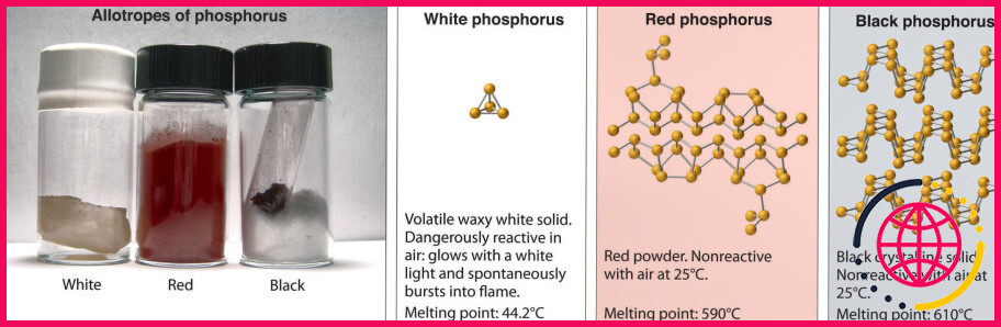 Pourquoi le phosphore et le soufre ont-ils des octets étendus ?