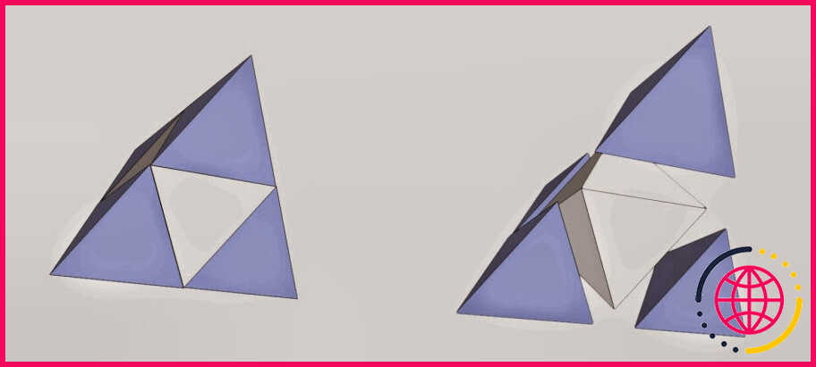 Quelle est la différence entre tétraédrique et tétraèdre ?