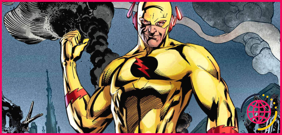 Qui est le super-héros rouge et jaune ?